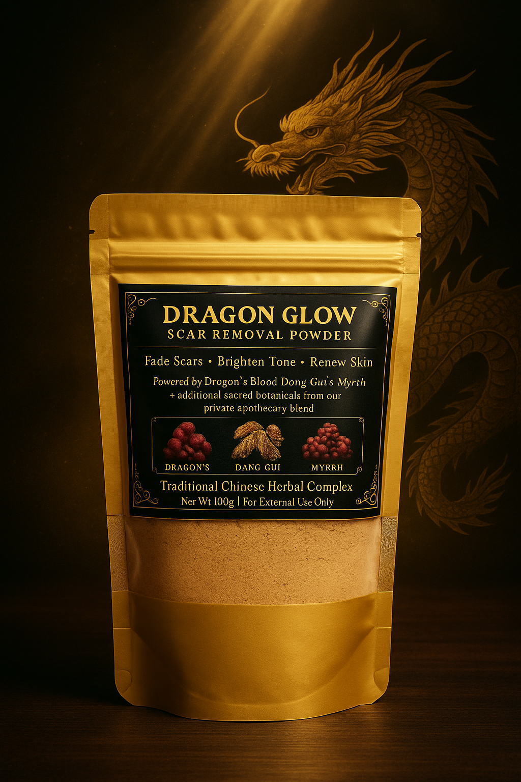 DRAGON GLOW | SCAR REMOVAL POWDER