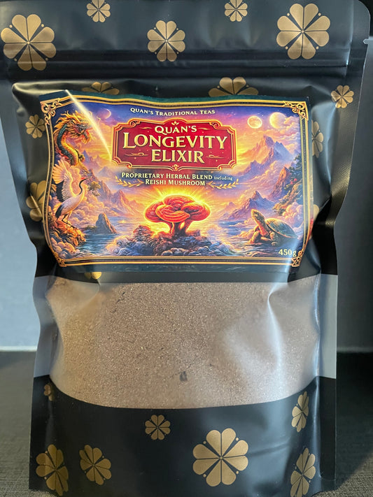Quan’s Longevity Elixir - Daily Vitality, Recovery & Rejuvenation Tea